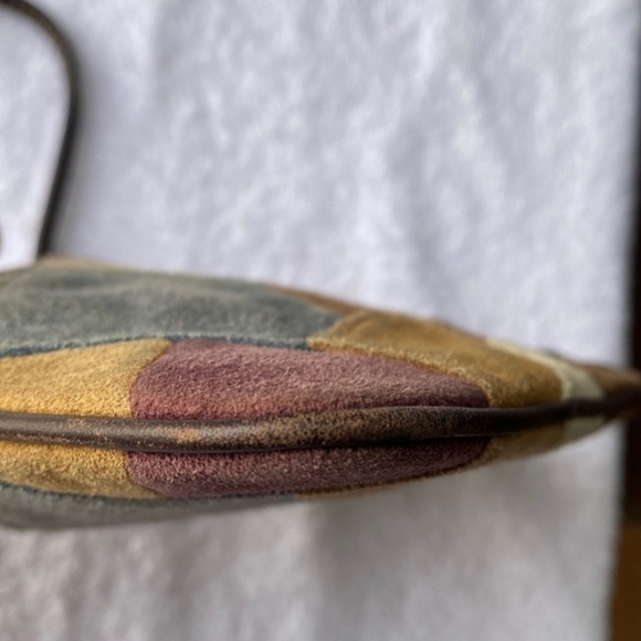 Coach suede patchwork wristlet - Picture 8 of 8